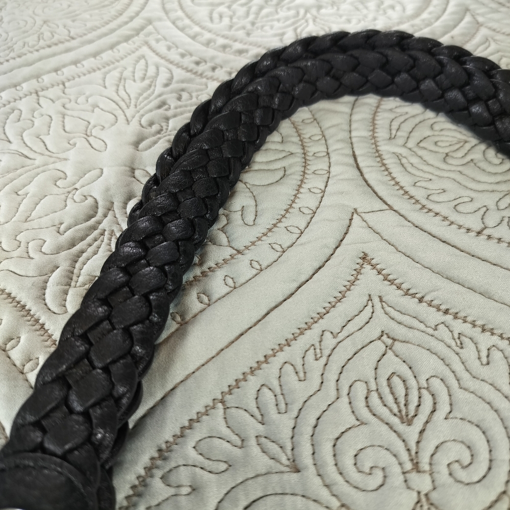 Brighton Pebbled Leather Black Shoulder Bag Tote‎ Purse Large Hobo - Picture 4 of 10